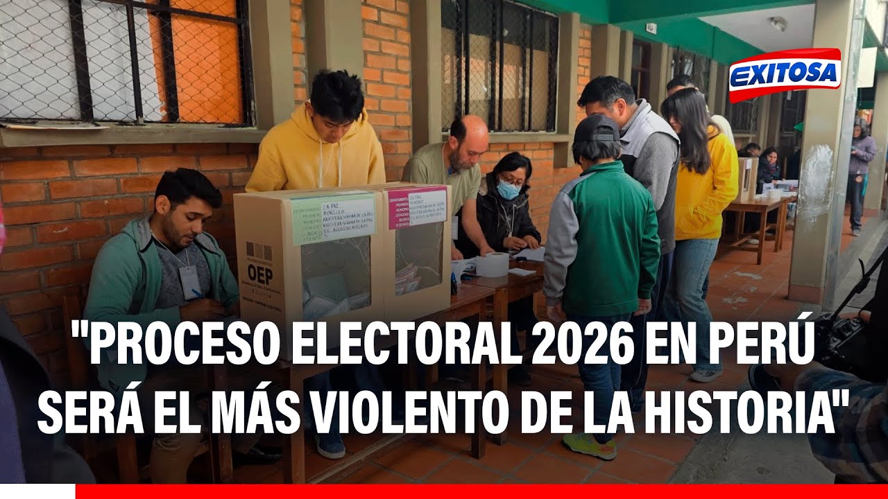 🔴🔵 Proceso electoral de 2026 será EL MÁS VIOLENTO en la historia del Perú, advierte exviceministro