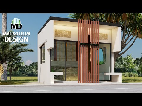 Mausoleum Design - Modern Simple Design 5x5