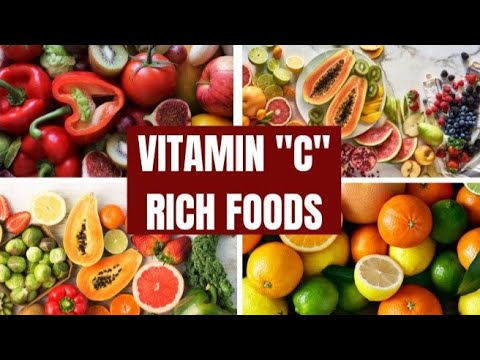 Top 17 Vitamin "C" Rich Foods || Health || Fitness.