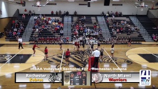 Sectional Volleyball - Rochester vs North Miami