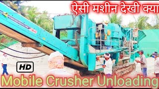 Download lagu Mobile Crusher Unloading from trailer |heavy machinery| #terex mp3 Download lagu Mobile Crusher Unloading from trailer |heavy machinery| #terex mp3