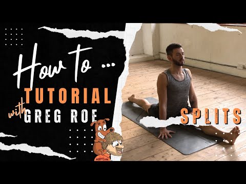 Gymnastics Trampoline Tutorial ~ How to do Proper Splits   