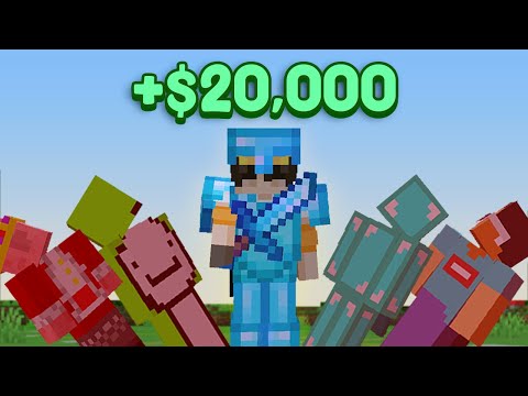 Destroying YouTubers in a $20,000 Minecraft Tournament