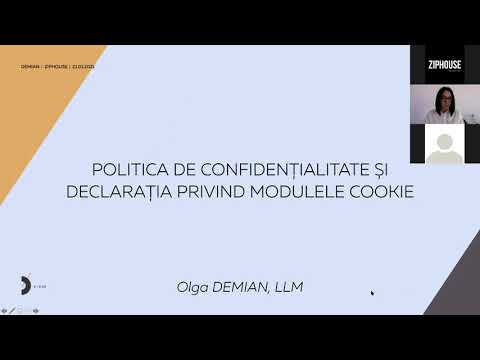 , title : 'Mentorat: „Politica de confidențialitate și declarația privind modulele cookies” ZIP Level Up'
