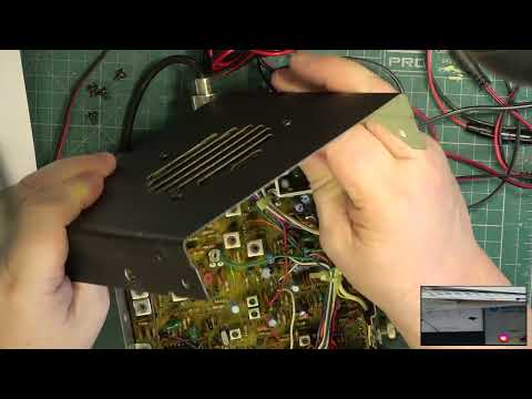 Amstrad CB901 CB27/81 UK FM CB radio repair & service (Japan version) 16Jun24
