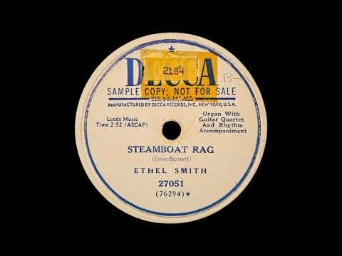 1950 Ethel Smith - Steamboat Rag (instrumental)