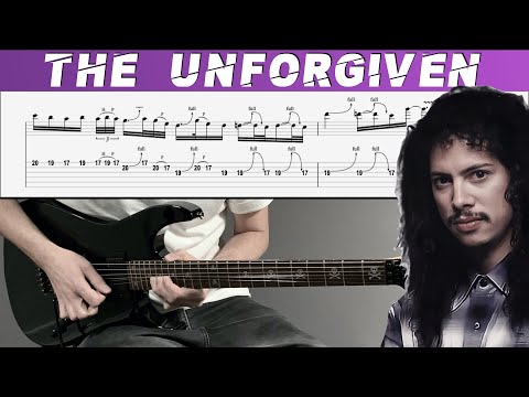 METALLICA - THE UNFORGIVEN (Guitar cover with TAB | Lesson)