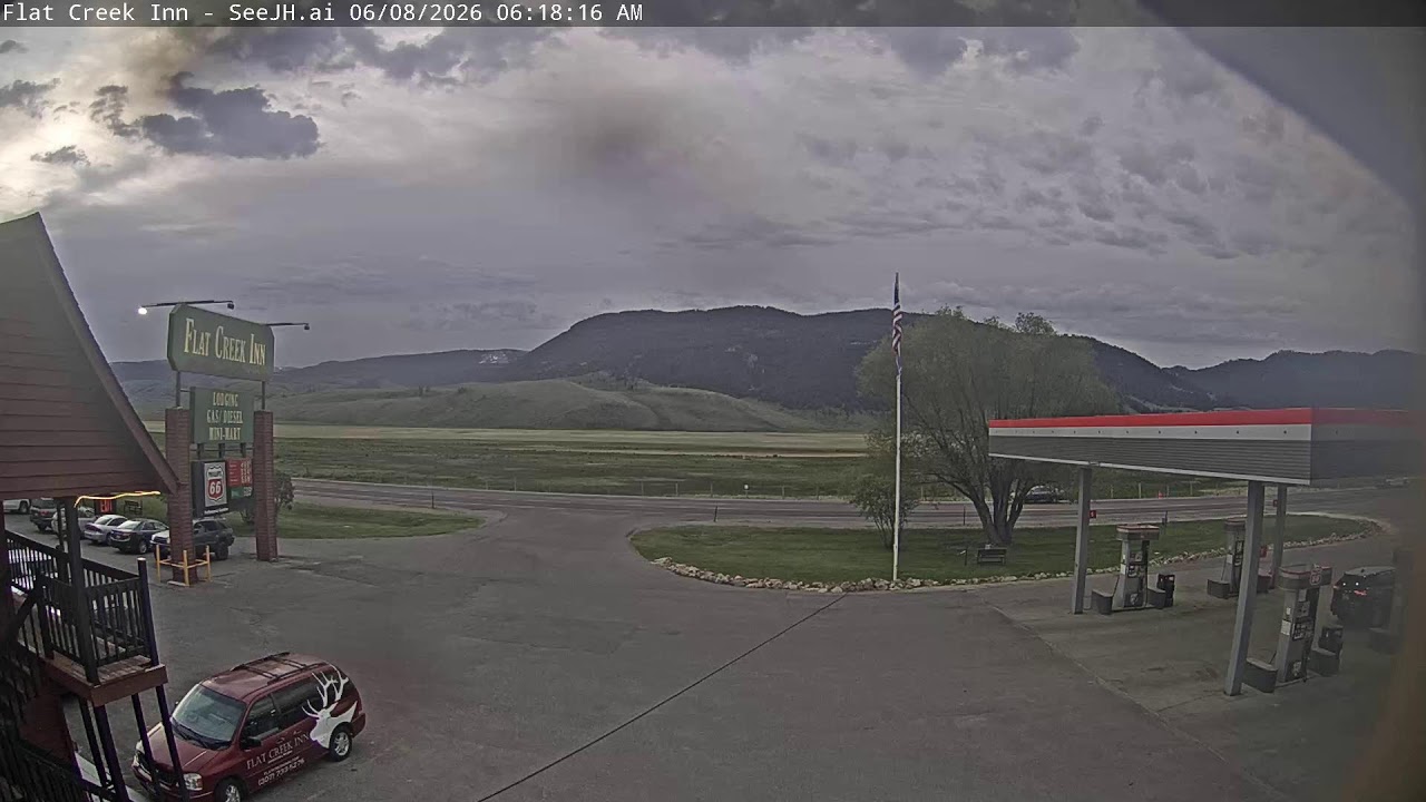 Live webcam view of Oficina del Flat Creek Inn