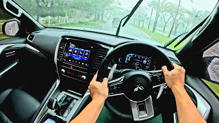 Download lagu Driving POV MITSUBISHI PAJERO SPORT DAKAR 2.4 TURBO DIESEL A/T 2024 | TEST DRIVE HUJAN BADAI (ASMR) mp3