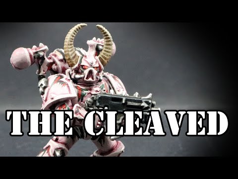 How to paint The Cleaved Chaos Space Marines