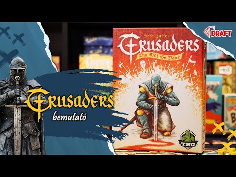 Mi köze van Nelson Mandelának a Teuton lovagrendhez? | Crusaders + Divine Influence bemutató - :: DRAFT :: Társasjáték vlog