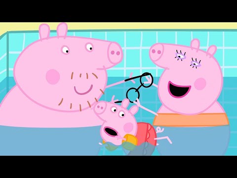 Peppa Pig Italiano - Nuotare con Peppa Pig - Collezione Italiano - Cartoni Animati