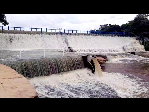 BARRAGEM DE CARNAUBAL CEARÁ COM MUITA ÁGUA, TA UMA MARAVILHA.