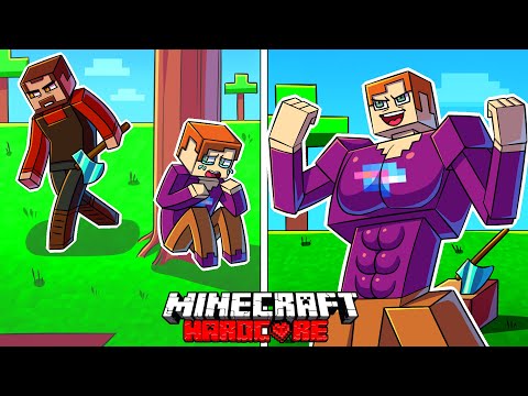 I Survived 100 DAYS as MRBEAST HUNTED BY AN ASSASSIN in HARDCORE Minecraft!