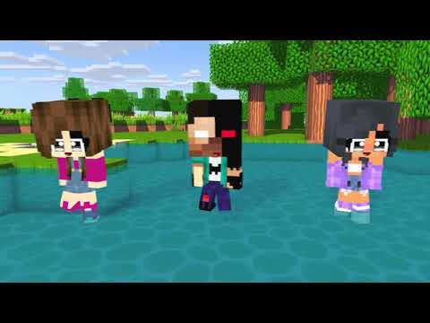 : DUN DUN DANCE MONSHIIEE JULIA AND APHMAU -MINECRAFT ANIMATION