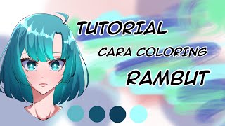 Download lagu HAIR COLORING TUTORIAL IN IBIS PAINT X mp3