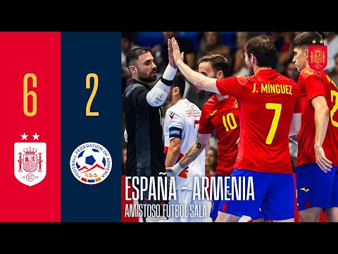 RESUMEN | FÚTBOL SALA | España 6-2 Armenia | 🔴 SEFUTBOL