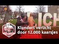 Klundert verlicht door 12.000 kaarsjes
