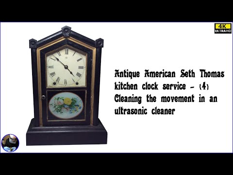 Antique American Seth Thomas clock repair - Part 4 -...