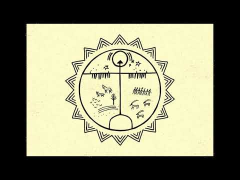 Shamanic ritual of Brazilian Indians / Trance ritual / Ритуал/ Вхождение в транс/ Индейцы Бразилии