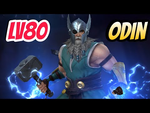 Lv80 Odin wbl test with obelisk 😎| marvel future fight