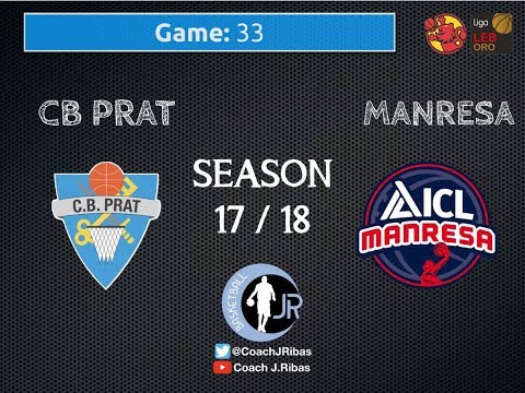 LEBORO 17/18 J33 - CB PRAT vs. MANRESA
