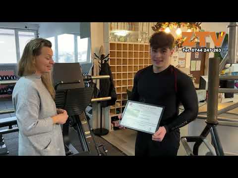 Alex Popan a primit diploma de merit pentru depasirea recordului personal