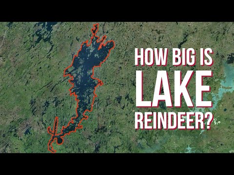 Lake Reindeer 101 - How Big Is Reindeer Lake Actually?