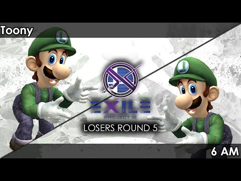 Project M:  Toony (Luigi) V 6 AM (Luigi) - Exile 81 Tournament SSBPM