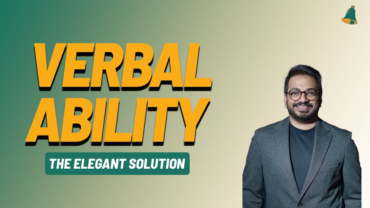 Verbal Ability — The Elegant Solution