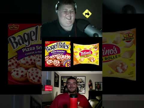 Bagel Bites OR Pizza Rolls? 🤨 #shorts