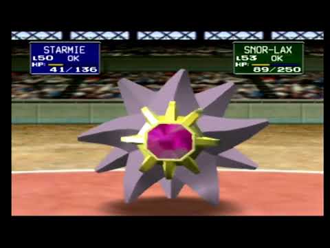 Pokemon Stadium - Poke Cup MasterBall ( Rental Team )