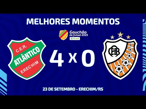 GOLS DO JOGO | ATLÂNTICO 4 X 0 ACBF | GAUCHÃO SICREDI SÉRIE A 2025