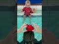Free Floating From The Ledge #happybaby #swimmingpool #swimmingbaby #babyswimming