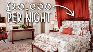 Private Tour of the Most EXPENSIVE Hotel Room In London! 😳 💸