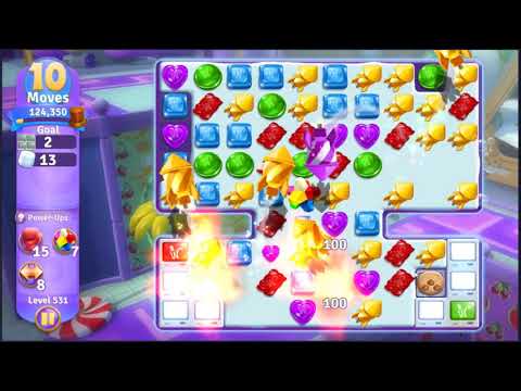 Wonka's World of Candy Level 531 - NO BOOSTERS + FULL STORY 🍫 | SKILLGAMING ✔️