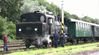 preview picture of video 'Historicky vlak - Nostalgia - Myjava  2010 (29. 8.)'