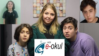 ANNEM E-OKUL NOTLARIMIZI İNCELEDİ !! SALİM MEZUN OLABİLDİ Mİ