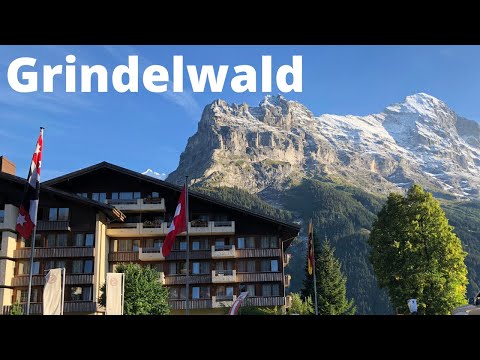 Grindelwald 4K walking tour