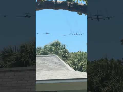 B2 bomber doing a fly over #b2 #b2b #airforce #jets