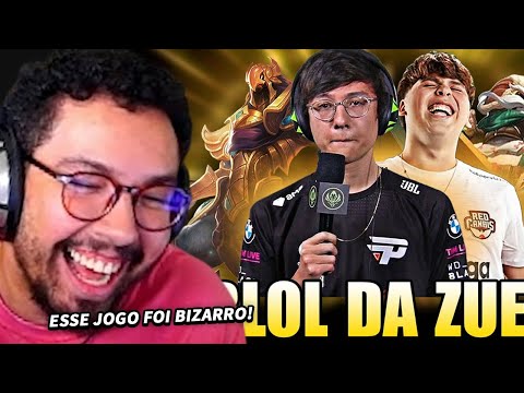 YETZ REAGINDO BRONZIOCRE KAZE HUMILHANDO TIN e VIRADA HISTÓRICA da LOUD - CBLOL DA ZUEIRA