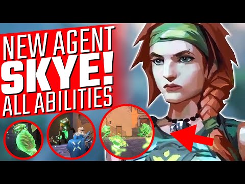 Valorant: NEW Agent Skye Gameplay! - All Abilities Breakdown