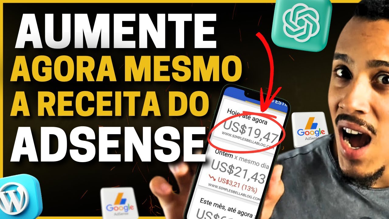 GANHE Mais com GOOGLE ADSENSE: 5 Técnicas COMPROVADAS para AUMENTAR Seus Ganhos NO BLOG