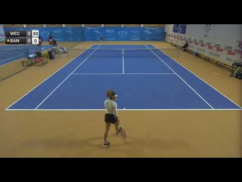 Amarni Banks [4] - Marie Weckerle [Q] | W25 Selva Gardena 2023 Round of 16