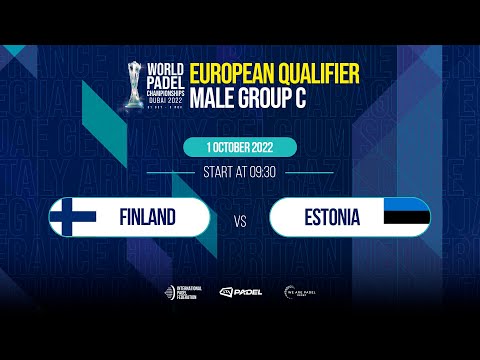 European Qualifier Male Tier 2 - Finland vs Estonia - World Padel Championships 2022