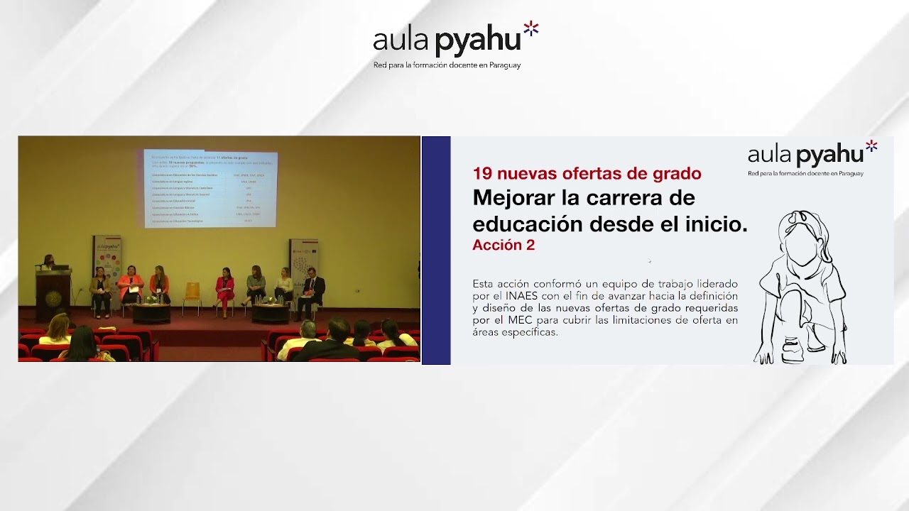 Experiencias desde Aula Pyahu para el fortalecimiento de la Formación Docente en el Paraguay