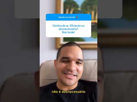 Vídeo: Cortina de ar eficiente ou desnecessária? 5 soluções