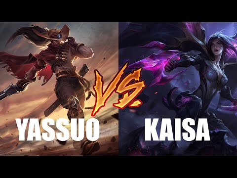 YASSUO   Yasuo vs Kai'Sa ADC Patch 11 6   Yasuo Gameplay