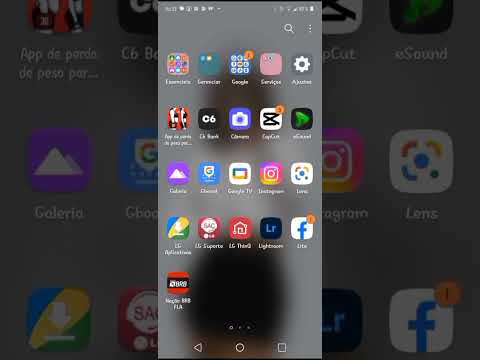 personalizando meu celular 📱 lg k50s