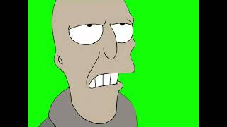 Neutral President "all I know is my gut says maybe" Futurama green screen